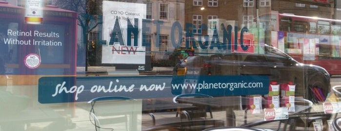 Planet Organic is one of London Coffee/Tea/Food 1.