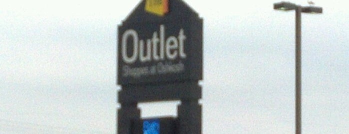 The Outlet Shoppes at Oshkosh is one of Oshkosh favs.