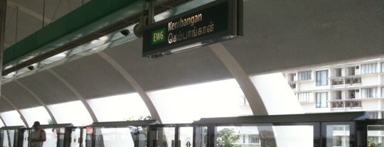 Kembangan MRT Station (EW6) is one of Tempat yang Disukai Ian.