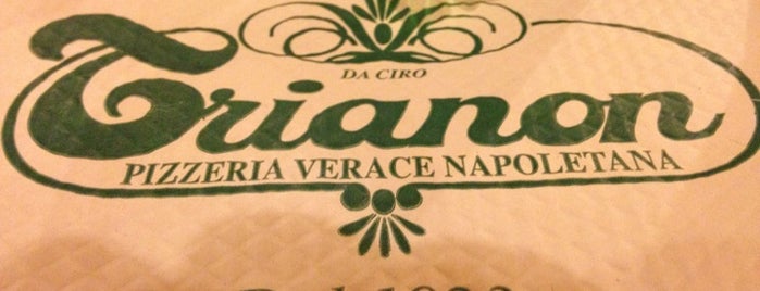 Trianon da Ciro is one of World Gourmet Guide.