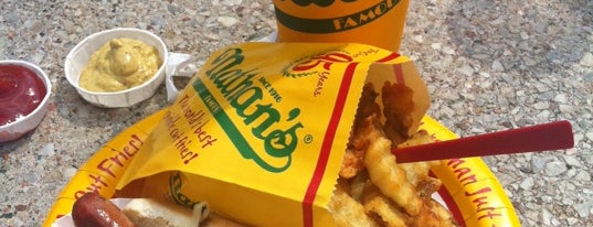 Nathan's Famous is one of The 15 Best Places for Hot Dogs in Brooklyn.