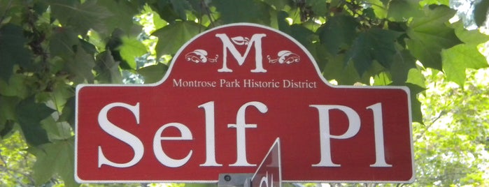 Self Place is one of Montrose Park Landmarks.
