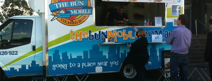 The Bun Mobile is one of food trucks.