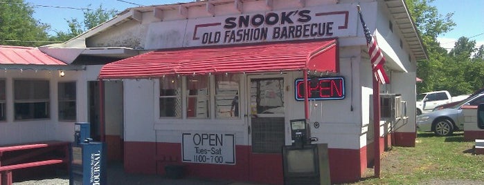 Snooks BBQ is one of Favorites.