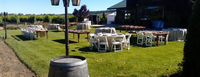 deLorimier Winery is one of Wine Road Wedding Sites!.