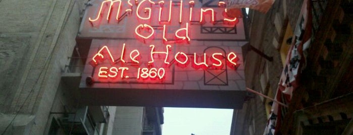 McGillin's Olde Ale House is one of Philadelphia Bars & Restaurants with Fireplaces.