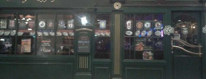 Molly Roffey's Irish Pub is one of Orte, die James gefallen.