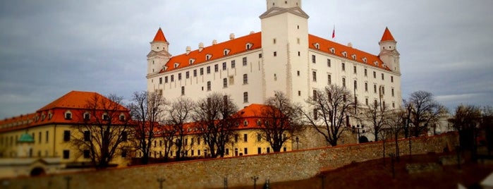 Bratislavský hrad is one of Bratislava.