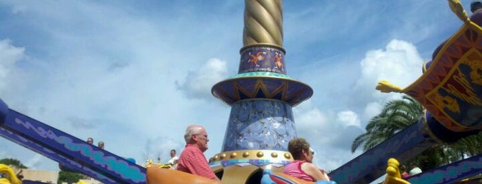 The Magic Carpets of Aladdin is one of Disney Sightseeing: Magic Kingdom.