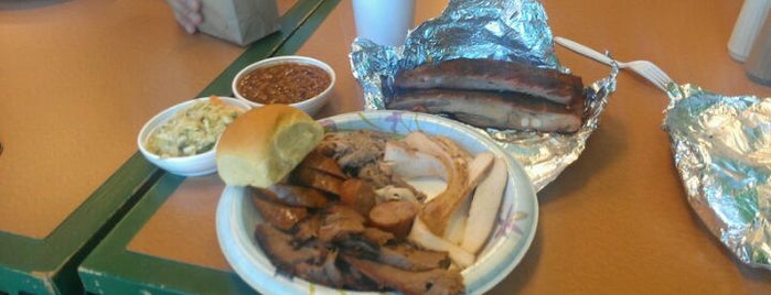 Jaymer Q Bbq is one of Places I go.