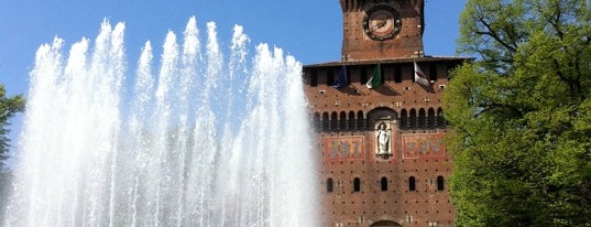 Sforza Castle is one of All-time favorites in Italy.