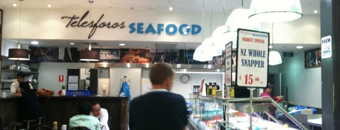 Telesforos Seafood Rhodes is one of Strathfield-Homebush haunts.