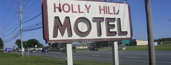 Holly Hill Motel is one of Nostalgic Maryland - "No Tell Motels".
