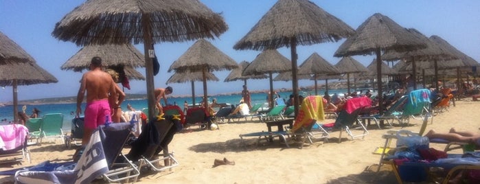 Santa Maria Beach is one of Paros family holidays.