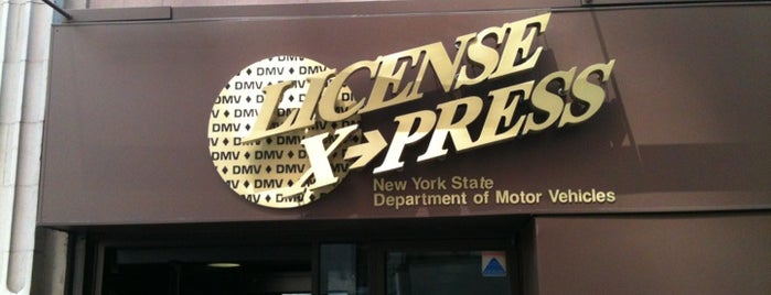 New York State DMV - License X-Press is one of Marc'ın Kaydettiği Mekanlar.