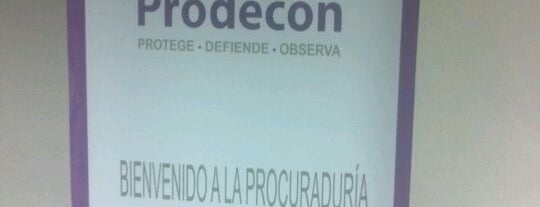 PRODECON is one of Lugares guardados de Lid.