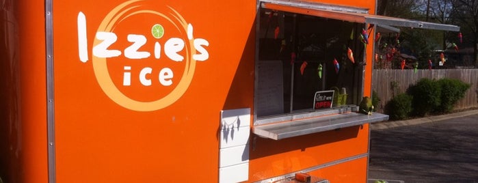 Izzie's Ice is one of Top picks for Food Trucks.