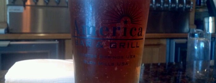 America Bar & Grill is one of 20 favorite restaurants.