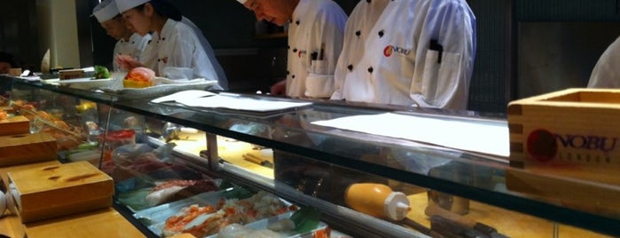Nobu is one of Michelin Starred Restaurants in London.