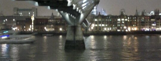 Millennium Bridge is one of London.