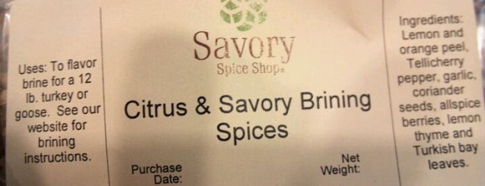 Savory Spice Shop is one of Momo'nun Beğendiği Mekanlar.