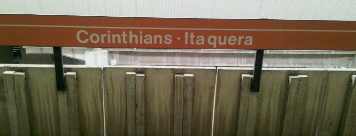 Estação Corinthians-Itaquera (Metrô) is one of METRO & TRENS | SÃO PAULO - BRAZIL.
