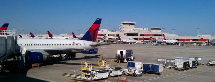 Aéroport international Hartsfield-Jackson d'Atlanta (ATL) is one of New York, US.