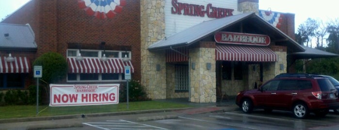 Spring Creek BBQ is one of สถานที่ที่บันทึกไว้ของ Camila.