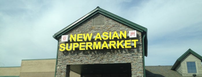 New Asian Supermarket is one of สถานที่ที่ Jason ถูกใจ.
