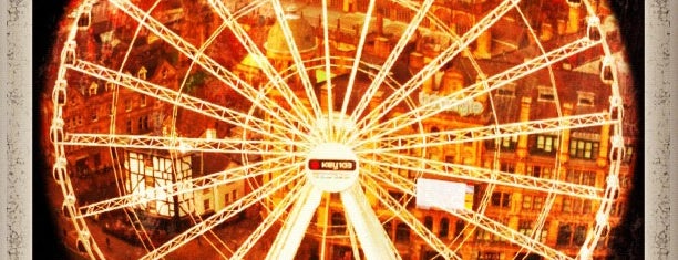 The Wheel of Manchester is one of Places to go in Manc during the Festive period.