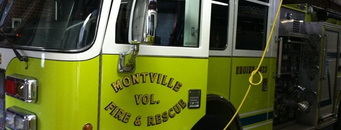 Montville Volunteer Fire Department is one of Firehouses.