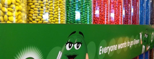 M&M's World is one of Places to take my nephews.