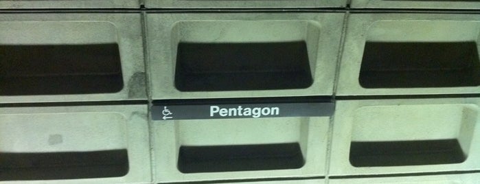 Pentagon Metro Station is one of WMATA Train Stations.