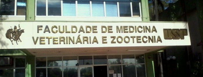 Faculdade de Medicina Veterinária e Zootecnia (FMVZ-USP) is one of Tempat yang Disukai Milenices.