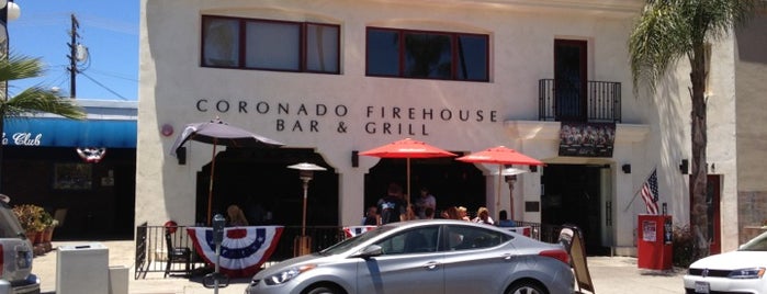 Coronado Firehouse Bar & Grill is one of San Diego "dog friendly".