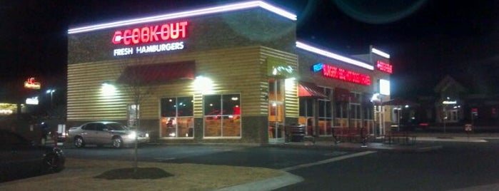 Cook Out is one of Lynn’s Liked Places.