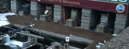 St. Anthony Falls Lab is one of East Bank: University of Minnesota - Twin Cities.
