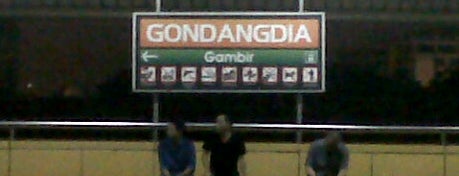 Stasiun Gondangdia is one of Stations in Jabodetabek.
