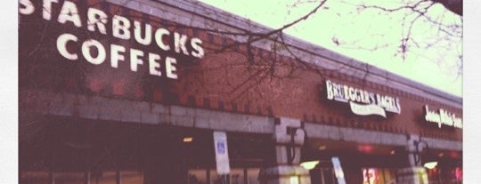 Starbucks is one of favorite places.