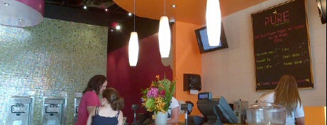 Pure Frozen Yogurt Bar is one of Favourite places to eat (vegan options).