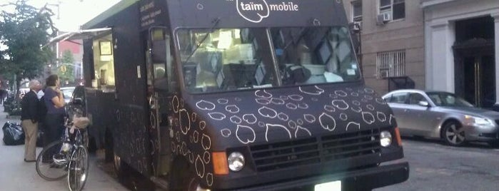 Taïm Mobile Falafel & Smoothie Truck is one of Our Favorite Food Trucks!.