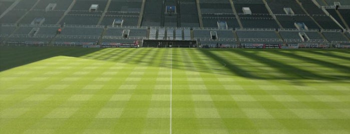 St James' Park is one of Stadia I have been in.