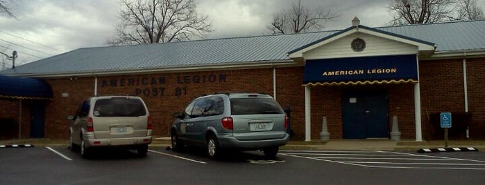 American legion Post 81 is one of places to see....