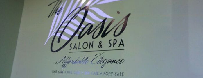 Oasis Salon & Spa is one of Work runs.