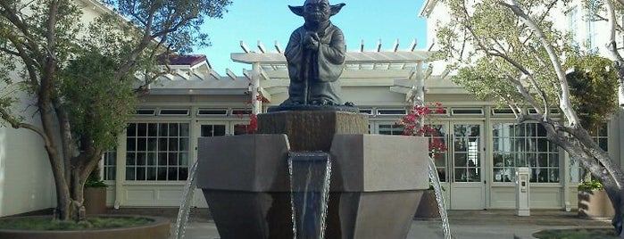 Yoda Fountain is one of San Francisco.