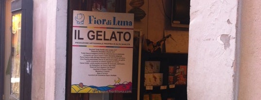 Fior di Luna Gelateria is one of Rome & Florence.