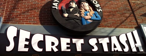 Jay and Silent Bob's Secret Stash is one of clerks..