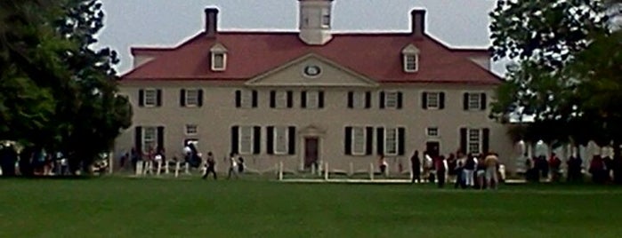 George Washington's Mount Vernon is one of Washington DC.