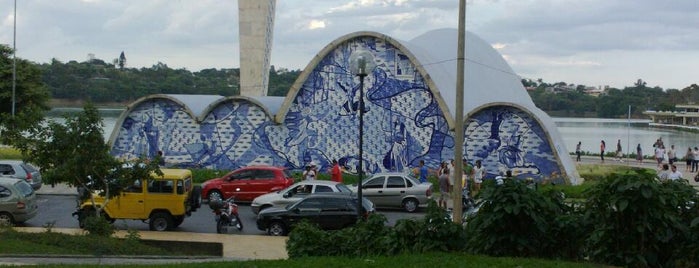 Igreja São Francisco de Assis is one of Oscar Niemeyer [1907-2012].