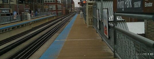 CTA - Irving Park is one of CTA Brown Line.